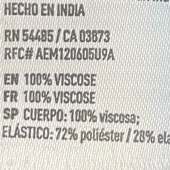 American Eagle Black & Peach Floral Print Ruffle Shorts - Picture 8 of 11